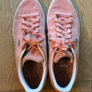 Pink Suede Classic XXI Puma Sneakers Size 11